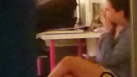 Ma jeune voisine en camera cachee  neighbor hidden cam