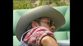 Cowboy fucks blonde Princess