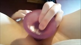 Orgasm with pulsating pussy