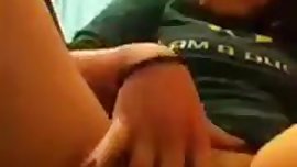 Amateur Teen fingering his pussy