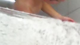 Spying on really small tits