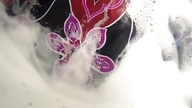 Washing sisters satin dress #8