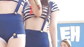 Sexy Korean Ass on stage dancing