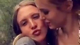 Bella Thorne kissing Bella Pendergast