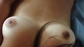 Big tits selfie masturbation