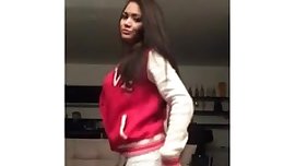 Stunning Latino Teen Dancing