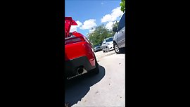 Marie Walmart parking lot