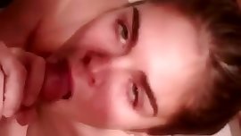 lila sucks and swallows 1