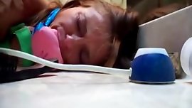 Tied Up Teeny GF Punished and Jizzed!