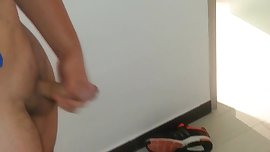 Jerking Off in Hotel Room