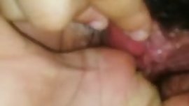 Puerto Rican wet pussy fingered at the park