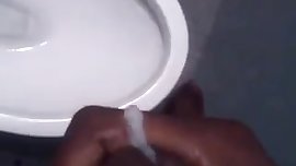 Sexy black boy masturnating