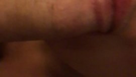 Slow Blowjob from Teen Girlfriend