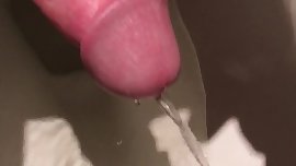 Pissing With A Boner!!!